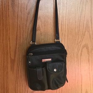 Black crossbody Rosetti bag
